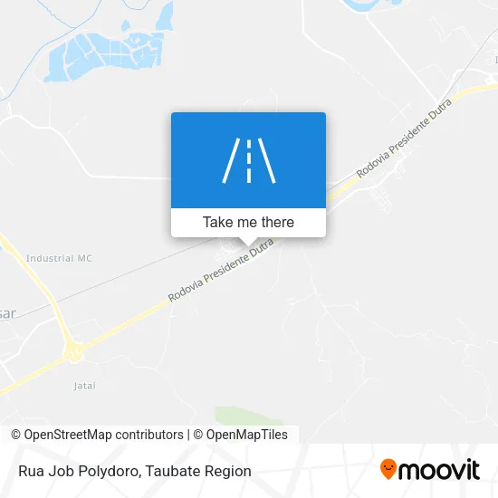 Rua Job Polydoro map