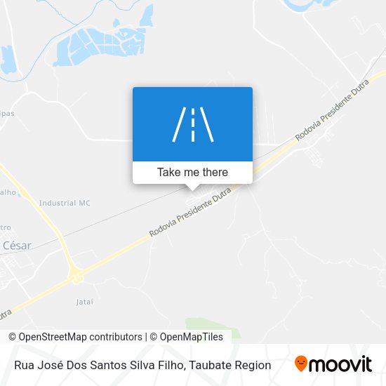 Rua José Dos Santos Silva Filho map