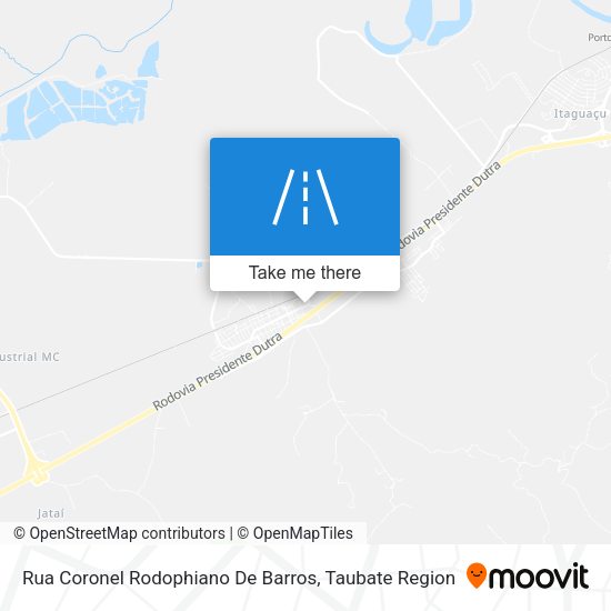 Rua Coronel Rodophiano De Barros map