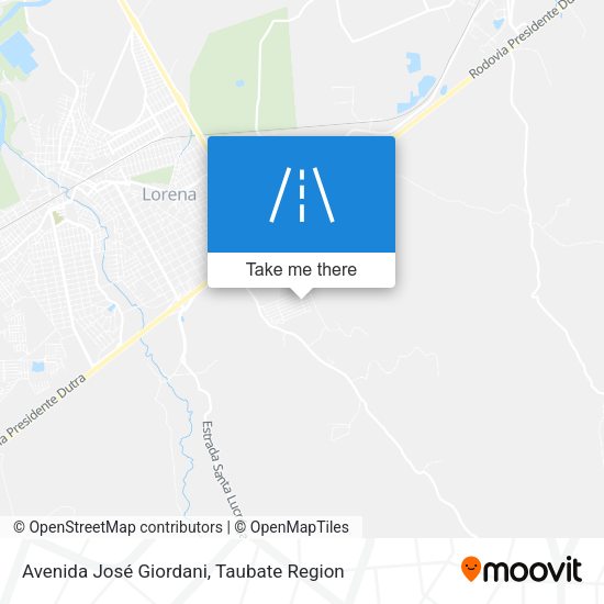 Avenida José Giordani map
