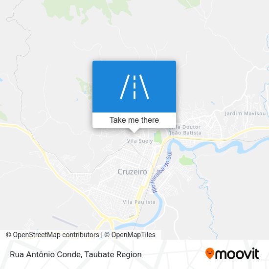 Rua Antônio Conde map