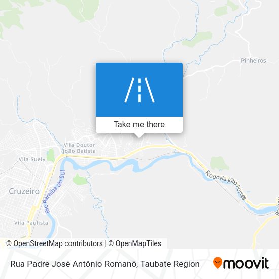 Rua Padre José Antônio Romanó map