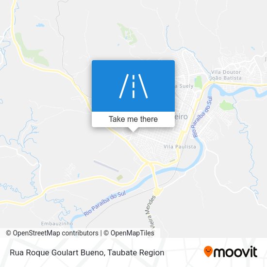 Rua Roque Goulart Bueno map