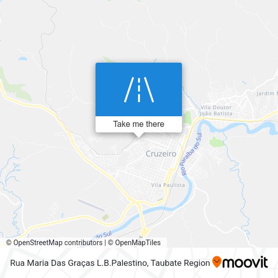 Rua Maria Das Graças L.B.Palestino map