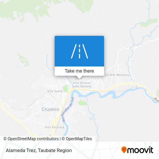 Alameda Trez map