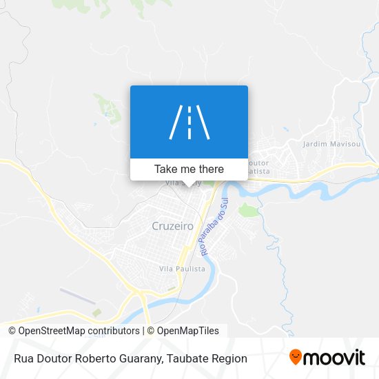 Rua Doutor Roberto Guarany map