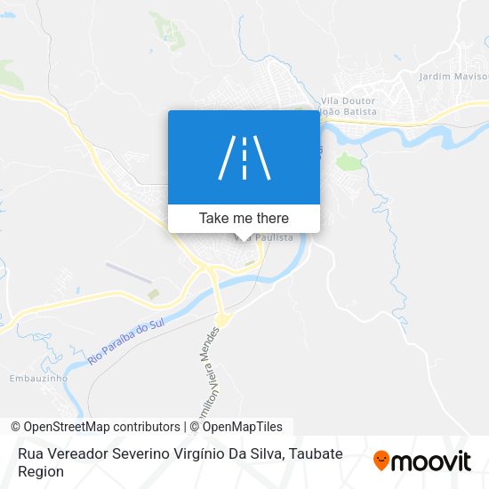 Rua Vereador Severino Virgínio Da Silva map