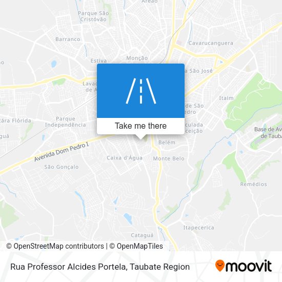 Rua Professor Alcides Portela map
