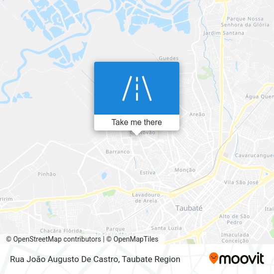Rua João Augusto De Castro map