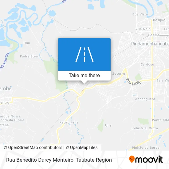Rua Benedito Darcy Monteiro map