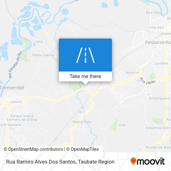 Rua Ramiro Alves Dos Santos map