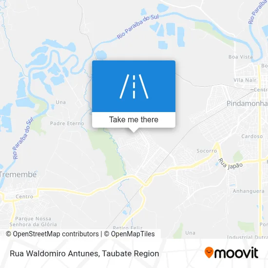 Rua Waldomiro Antunes map