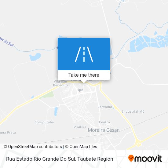 Rua Estado Rio Grande Do Sul map