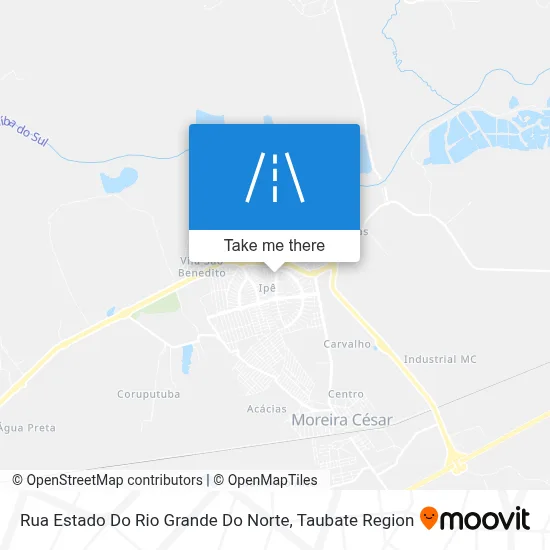 Rua Estado Do Rio Grande Do Norte map