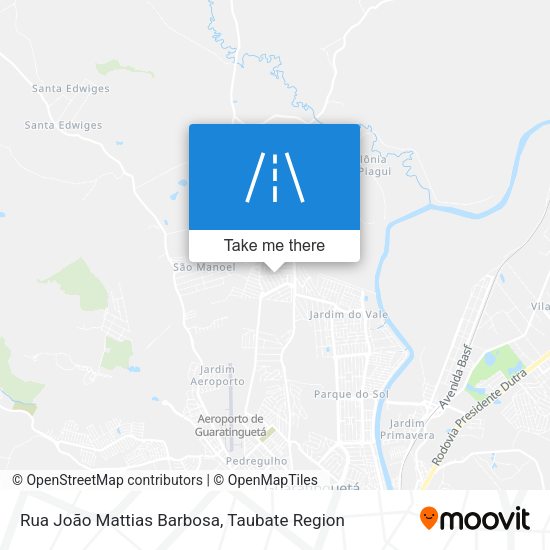 Rua João Mattias Barbosa map