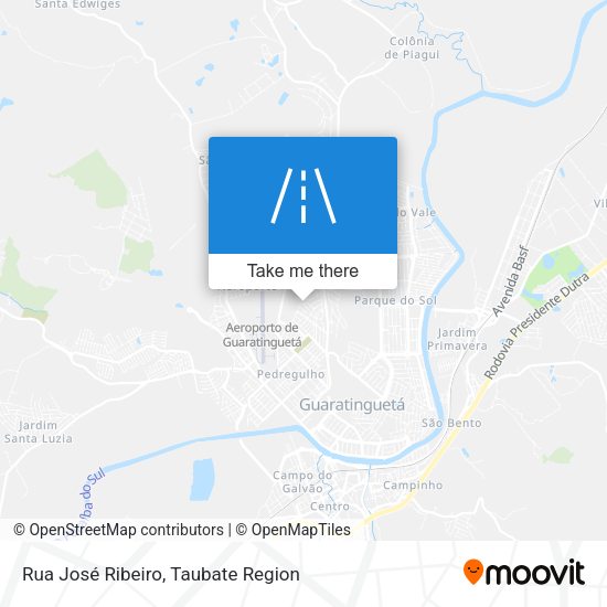 Rua José Ribeiro map