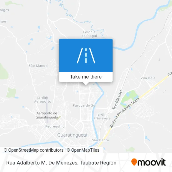 Rua Adalberto M. De Menezes map