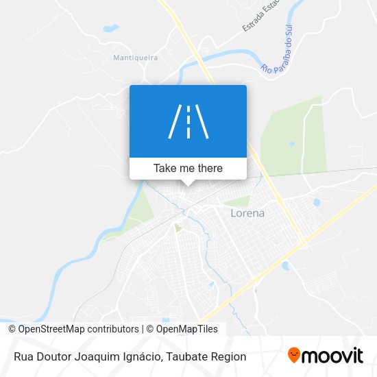 Rua Doutor Joaquim Ignácio map