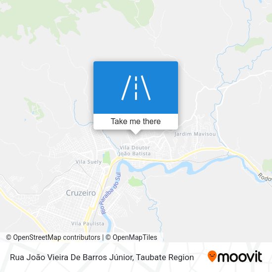 Rua João Vieira De Barros Júnior map