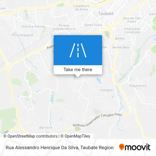 Rua Alessandro Henrique Da Silva map