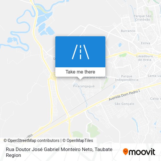 Rua Doutor José Gabriel Monteiro Neto map