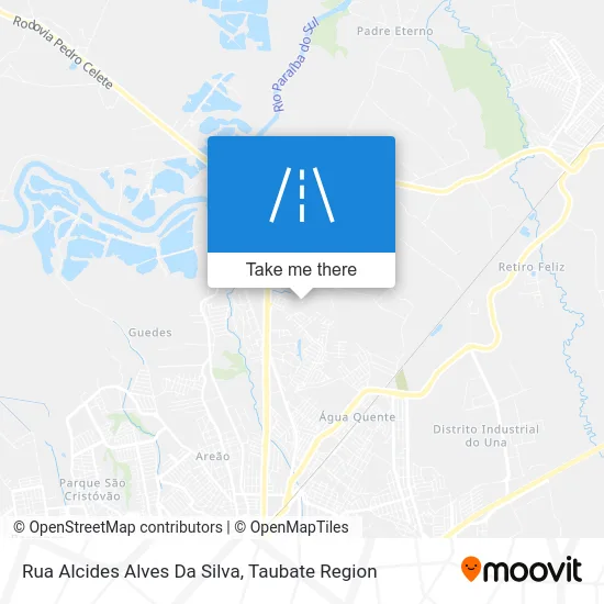 Rua Alcides Alves Da Silva map
