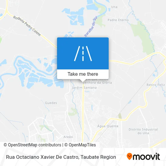 Rua Octaciano Xavier De Castro map