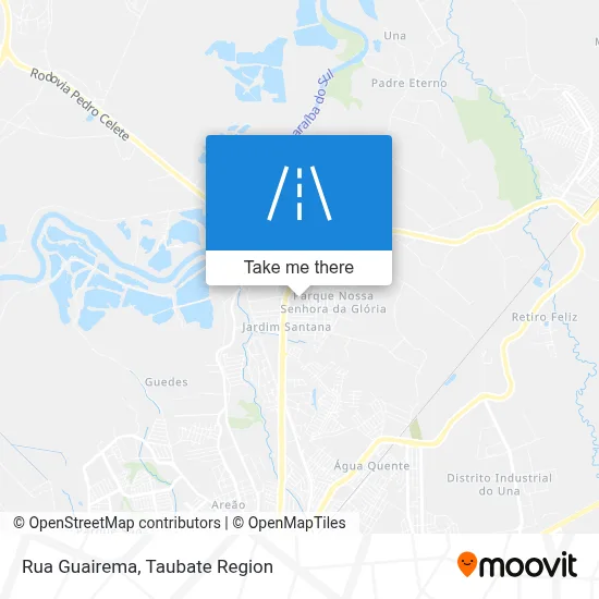 Rua Guairema map