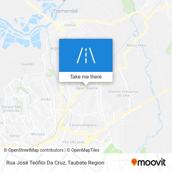 Rua José Teófilo Da Cruz map