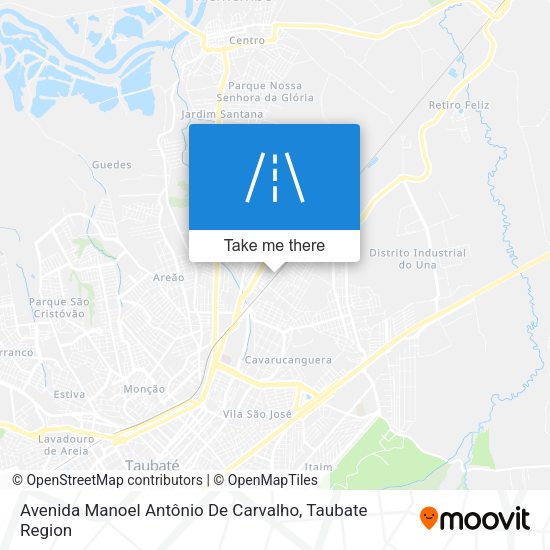 Avenida Manoel Antônio De Carvalho map
