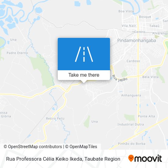 Rua Professora Célia Keiko Ikeda map