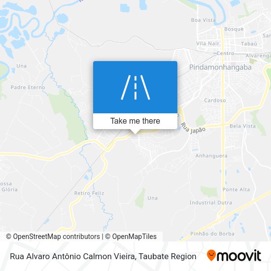Rua Alvaro Antônio Calmon Vieira map