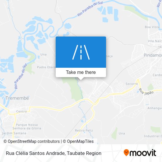 Rua Clélia Santos Andrade map