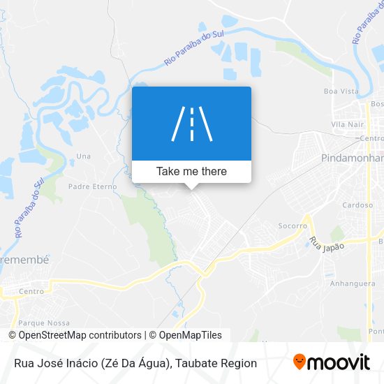 Rua José Inácio (Zé Da Água) map