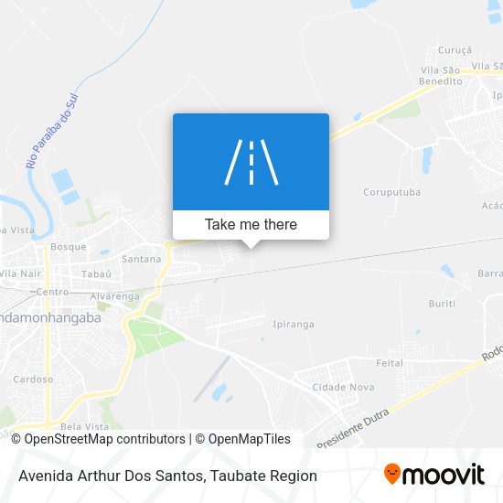 Avenida Arthur Dos Santos map