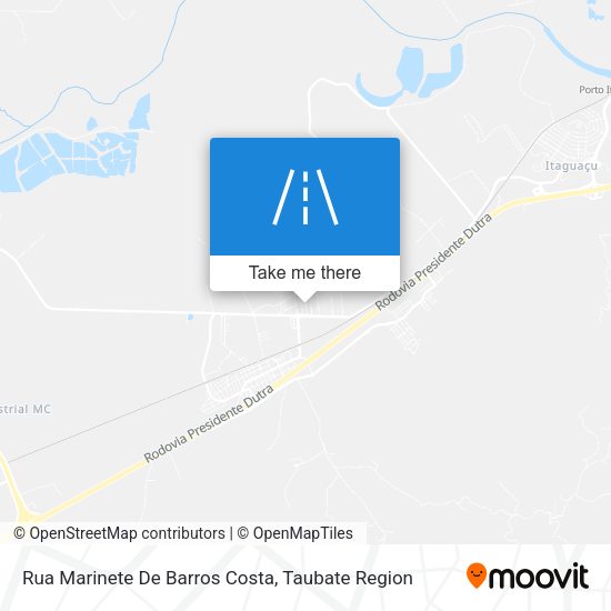 Rua Marinete De Barros Costa map