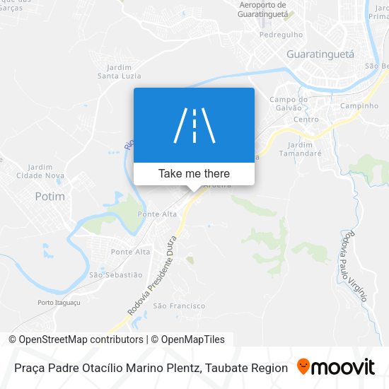 Praça Padre Otacílio Marino Plentz map