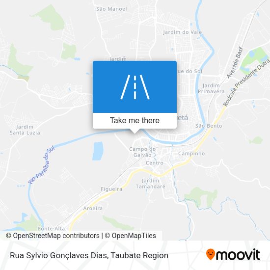 Rua Sylvio Gonçlaves Dias map