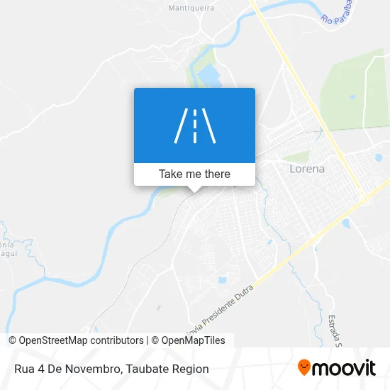 Rua 4 De Novembro map
