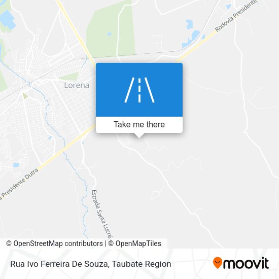 Rua Ivo Ferreira De Souza map