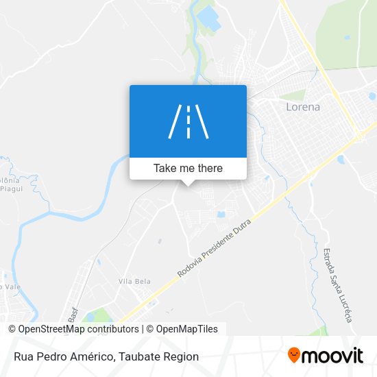 Rua Pedro Américo map