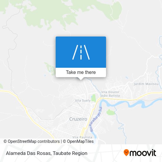 Alameda Das Rosas map