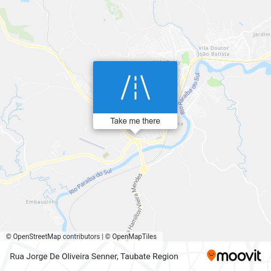 Rua Jorge De Oliveira Senner map