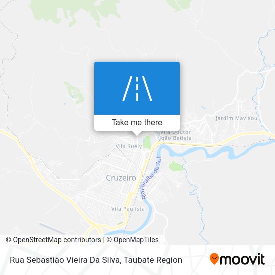 Rua Sebastião Vieira Da Silva map
