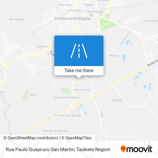 Rua Paulo Guaycuru San Martin map