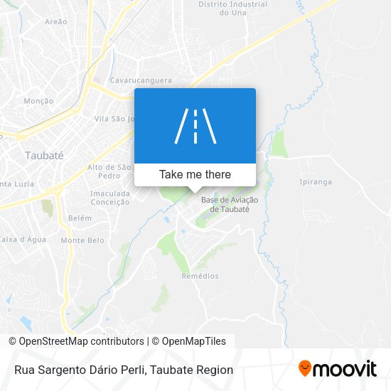 Rua Sargento Dário Perli map