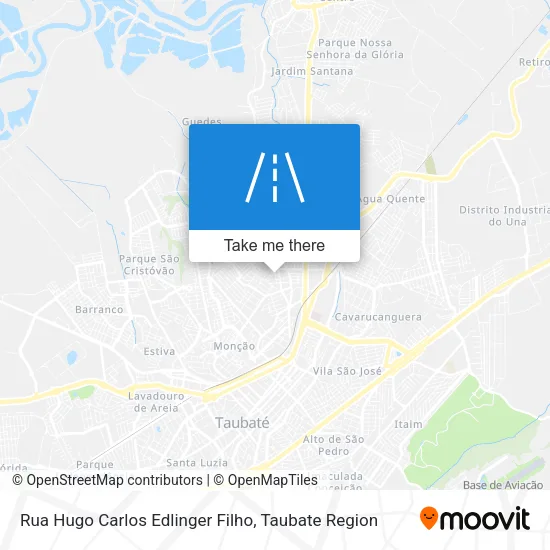 Rua Hugo Carlos Edlinger Filho map