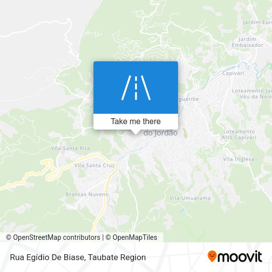 Rua Egídio De Biase map