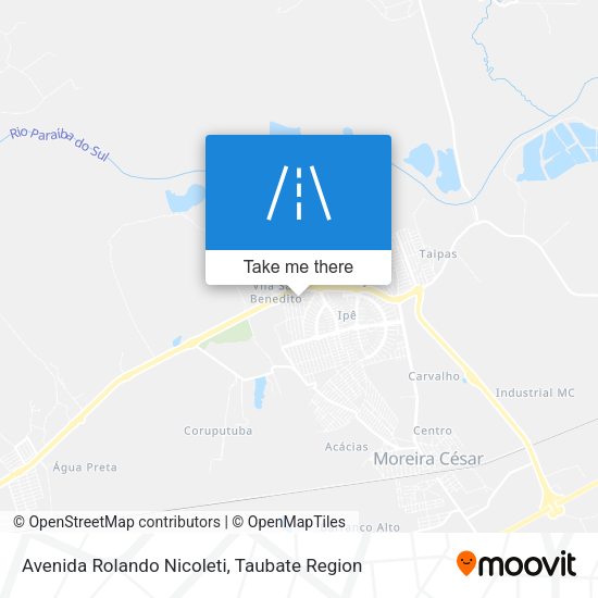 Avenida Rolando Nicoleti map