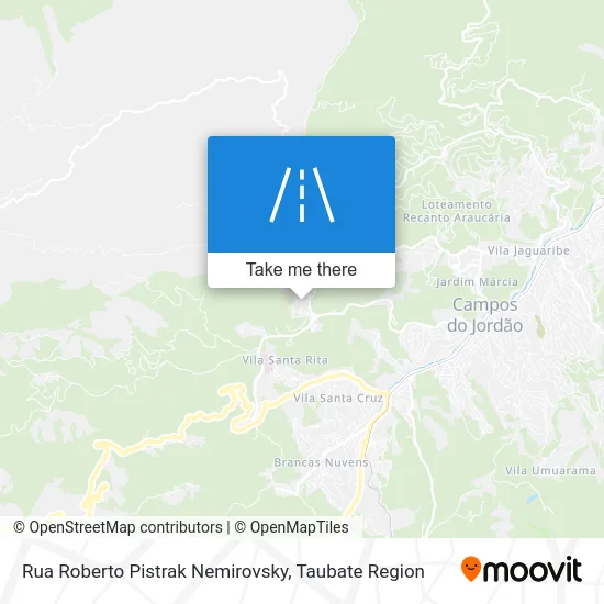 Rua Roberto Pistrak Nemirovsky map